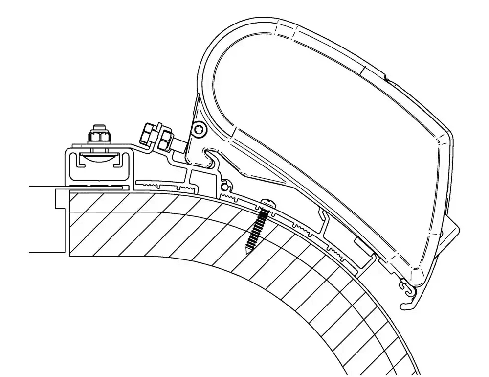 Thule Adapter Til 6/9-Serie 600 Cm Rapido Distinction