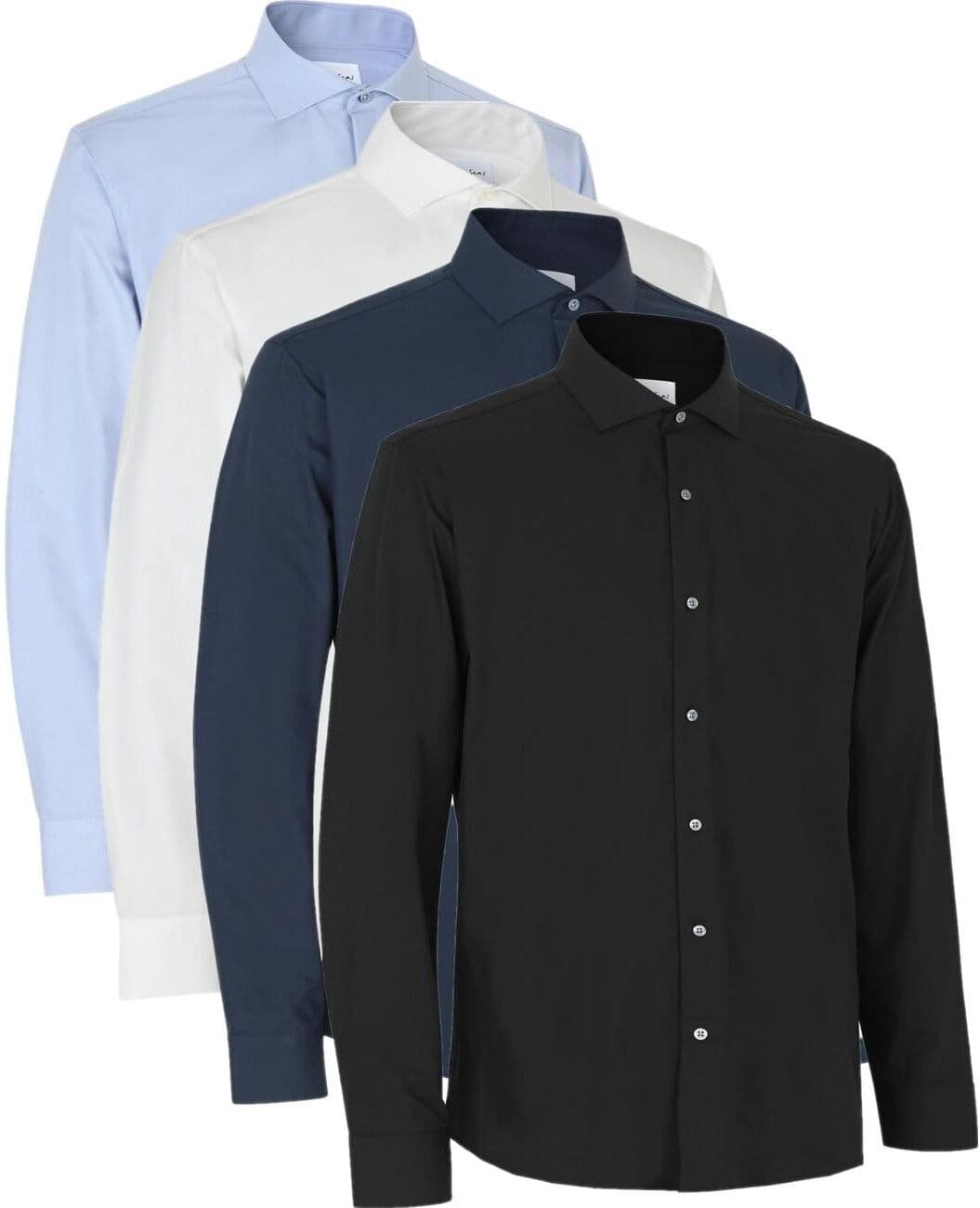 Seven Seas S50 Hybrid Shirt   Modern-Mocca-3xl