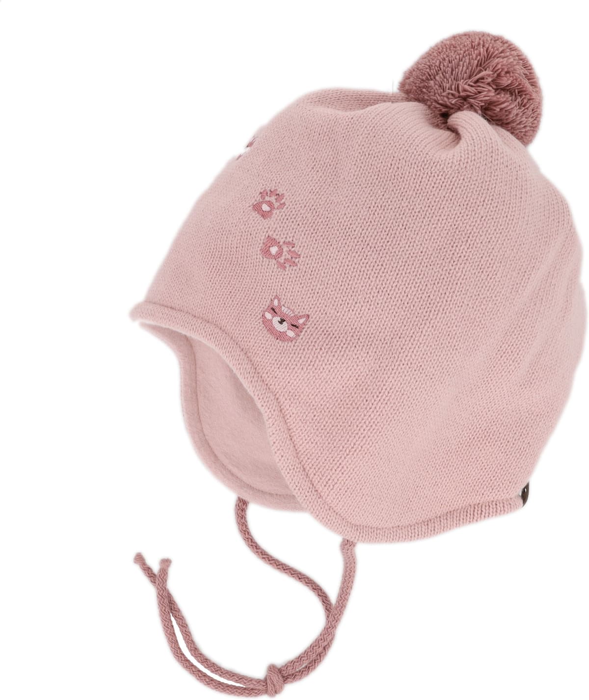 Strickmütze MAXIMO, Baby, Gr. 53/55, rosa (softrose), Strick, Obermaterial: 100% Polyacryl. Futter: 90% Baumwolle, 5% Elasthan, 5% Polyester, Mützen Strickmütze softrose 53/55