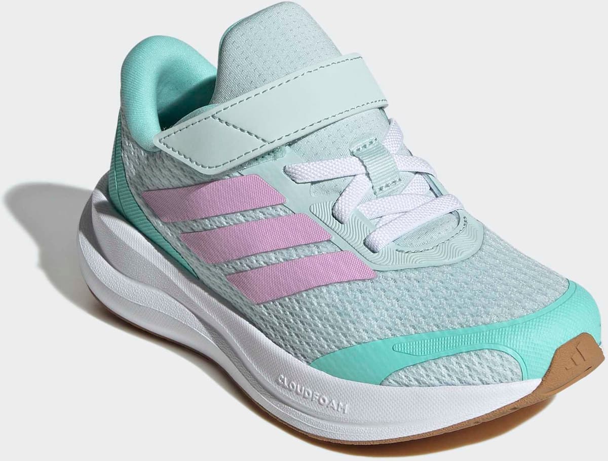 Sneaker ADIDAS SPORTSWEAR "RUNFALCON 6 KIDS", Kinder, Gr. 34, bunt (halo mint, bliss lila, flash aqua), Synthetik, Textil, Schuhe Sneaker, pour enfants et adolescents halo mint, bliss lila, flash aqua 34