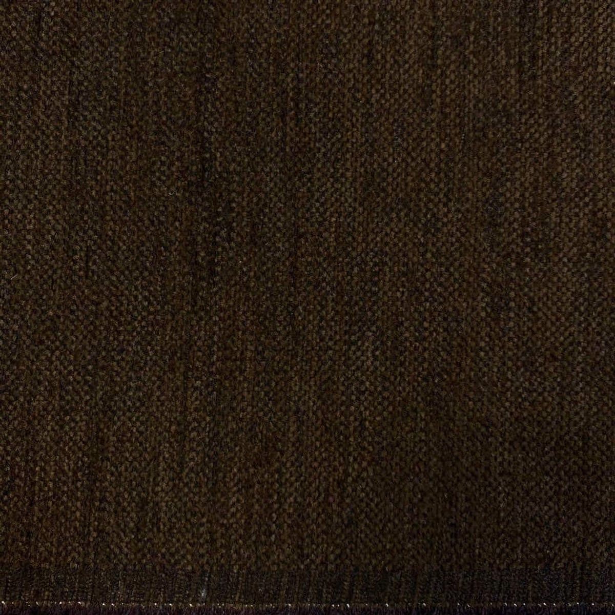 Donkerbruine slijtvaste bekledingsstof voor stoelen en banken, fluweelzacht, 100 cm x 280 cm
