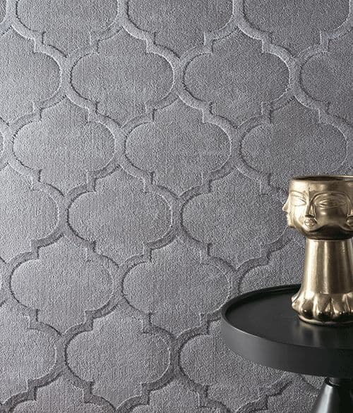 Teppich MERINOS "Studio 28262", grau, B:120cm H:12mm L:170cm, Polyester, Teppiche, Teppich, Kurzflorteppich, Hoch Tief Effekt, modernes Skandic Design grau B : 120cm 1 Stk., 12mm, L: 170cm