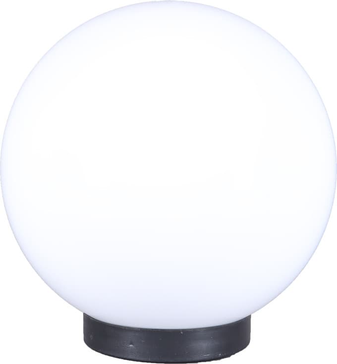 Bolvormige buitenlamp voor tuin en terras met E27 fitting, Diameter: 15 cm
