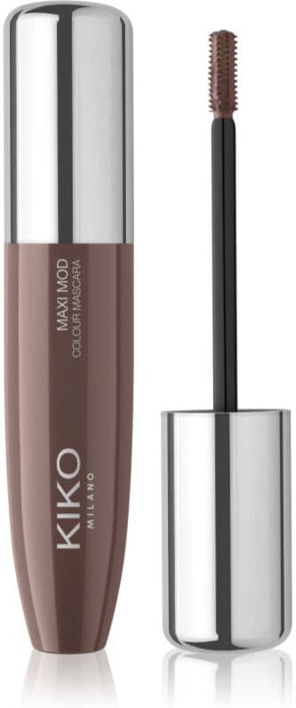 KIKO Milano Maxi Mod Colour Mascara długotrwały tusz pogrubiający rzęsy odcień 02 Brown 12 ml