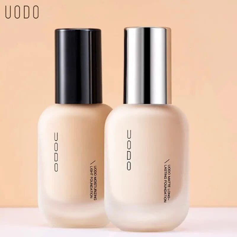 NONE UODO Hydrating Oil-Control Foundation Liquid Long-Lasting Matte Finish Lightweight Formula For Oily&Combination Skin Base Makeup