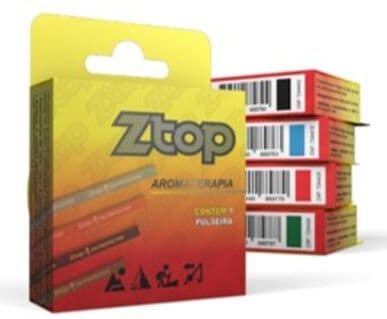ZTOP Pulseira Mosquitos Aromatizada Preto 1 un