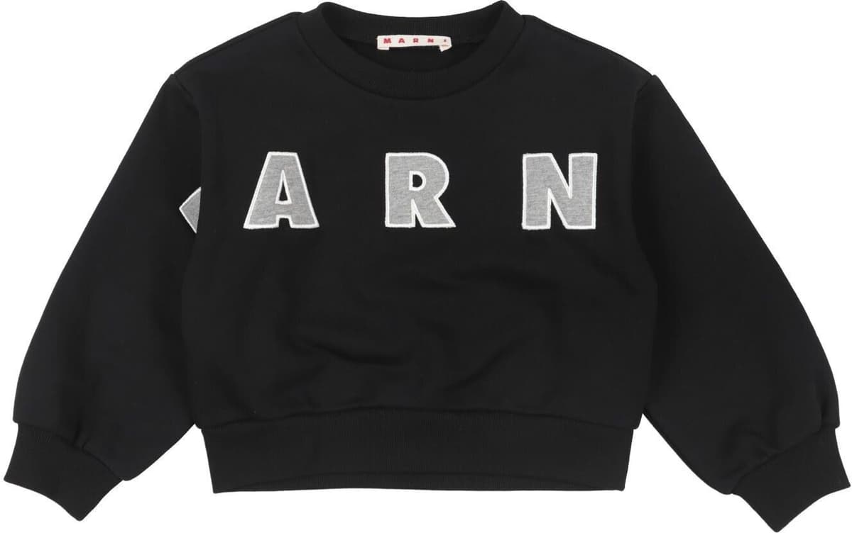 Marni Sudadera Chica Negro 4,6,8 Chica