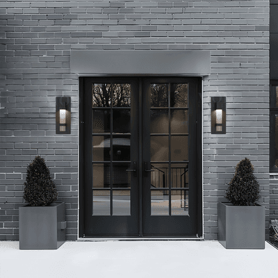 "Astra   Modern Outdoor Sconce   16"" / Warm White (3000k)   MOD LIGHTING"
