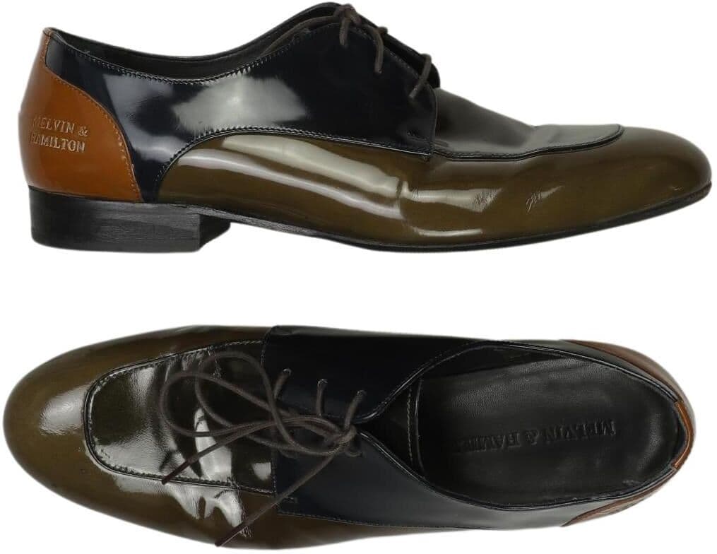 Melvin & Hamilton Damen Halbschuh, Mehrfarbig, Gr. EU 39, Leder - Second Hand