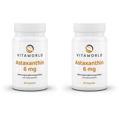Astaxanthin 6 mg Kapseln 2x 2x60 St
