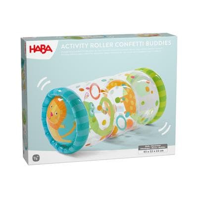 Krabbelrolle HABA "Konfetti Freunde", bunt, Lauflernhilfen, Baby