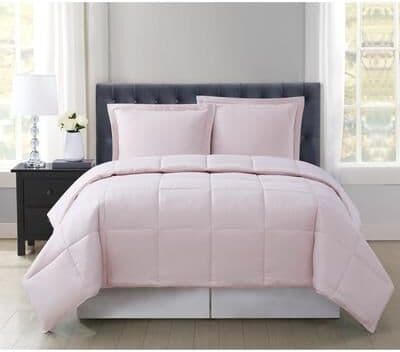 Truly Soft Everyday Reversible Down Alternative 3-Piece Comforter Set