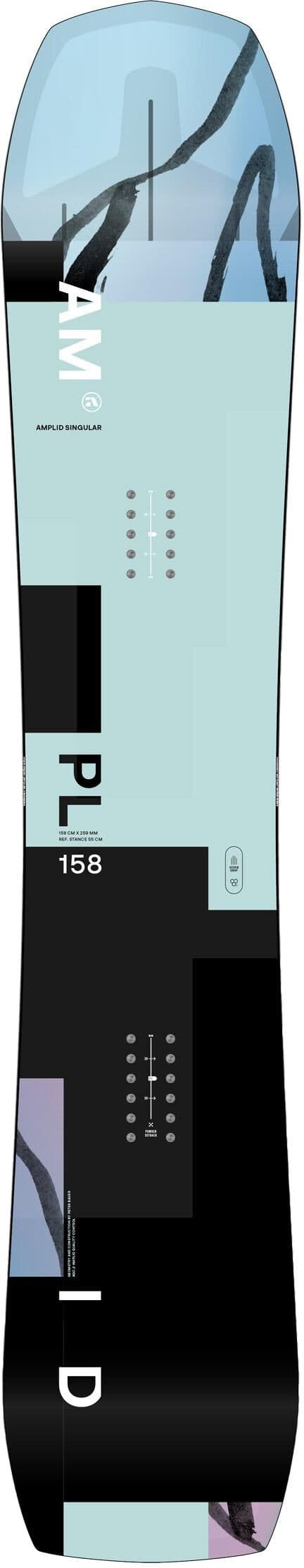 Amplid  - Singular - 166 - Planche Snowboard