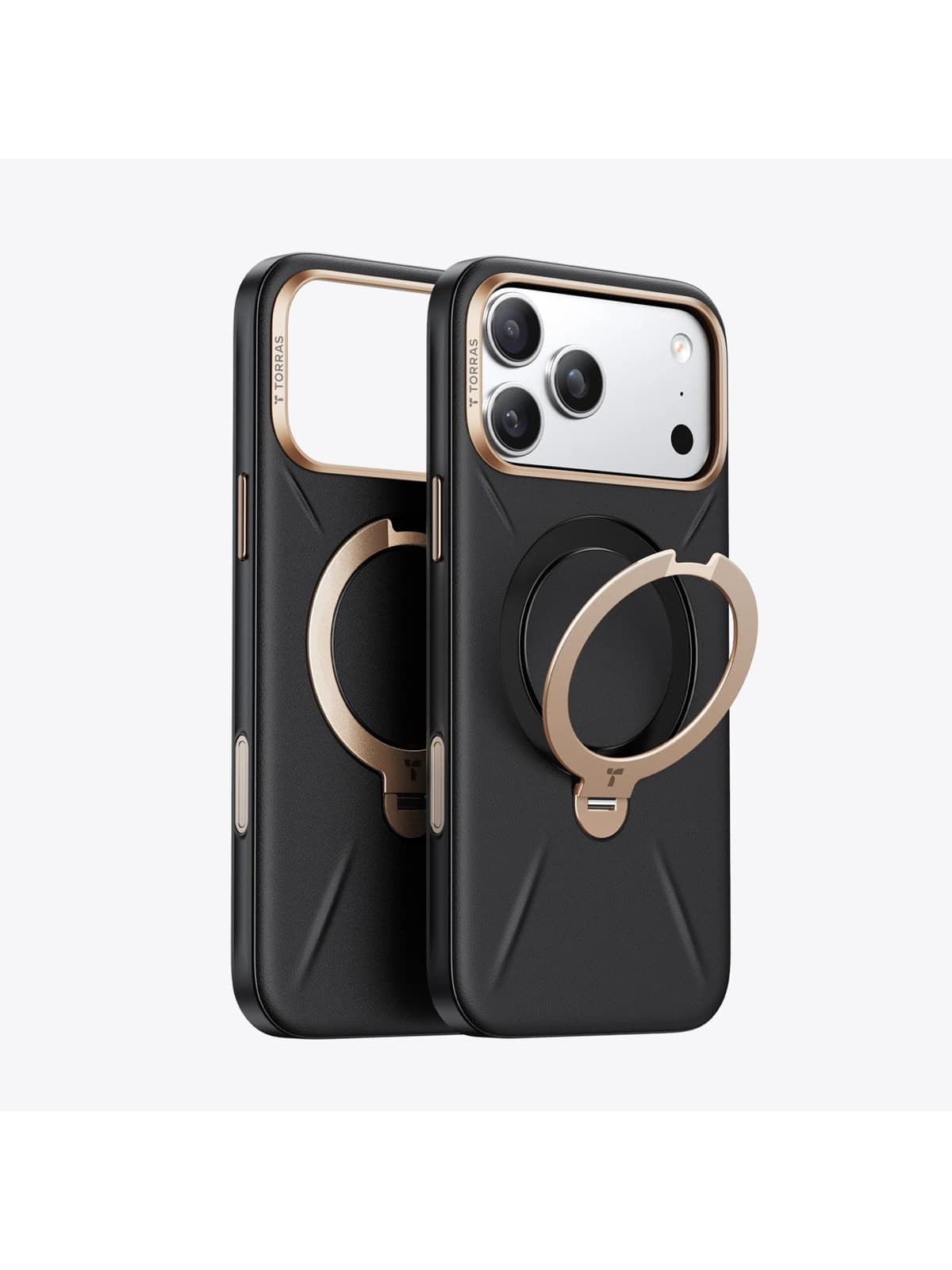Torras Ostand Q3 VegSkin - black - iPhone 18 Pro Max