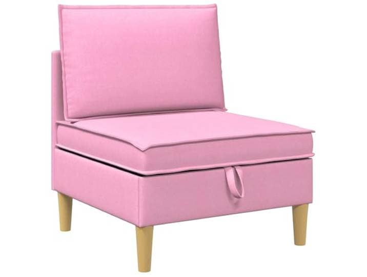IBUQDDV Sofa mit Stauraum Stoff, Quadratischer Ottoman, Modernes Design Stoffbezug, Holzrahmen, schaumstoffgefülltes Kissen, großes Fach für Decken, Magazine, Fernbedienungen