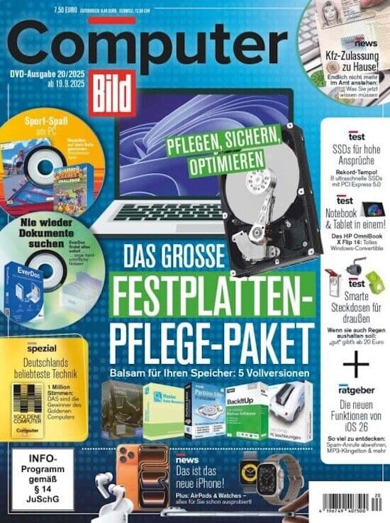 Computer Bild mit DVD Abo