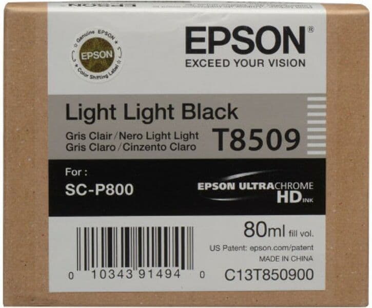 Epson T8509 - Helles Hellschwarz - Druckerpatrone