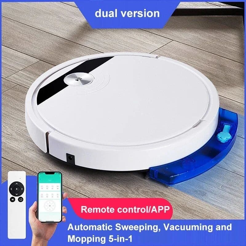 NONE NEW 2800PA 3-in-1 RS800 With Remote Control&APP Super Quiet Smart Robot Vacuum Cleaner Wet&dry Mopping Floor Home Appliance