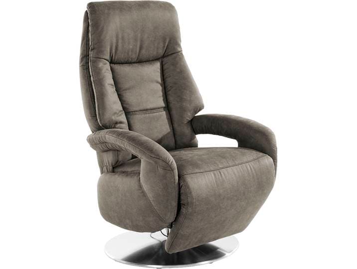 TV-Sessel SIT & MORE Enjoy , grau (dunkelgrau), B:74cm H:109cm T:77cm, Luxus-Microfaser (100% Polyester);Luxus-Kunstleder;NaturLEDER (echtes Rindsleder), Sessel, TV-Sessel, in Größe S, wahlweise mit Motor und Aufstehhilfe