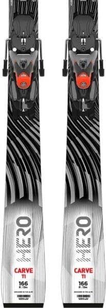 Carving Ski Rossignol Hero Carve TI K + NX 12 (152cm - Schwarz)