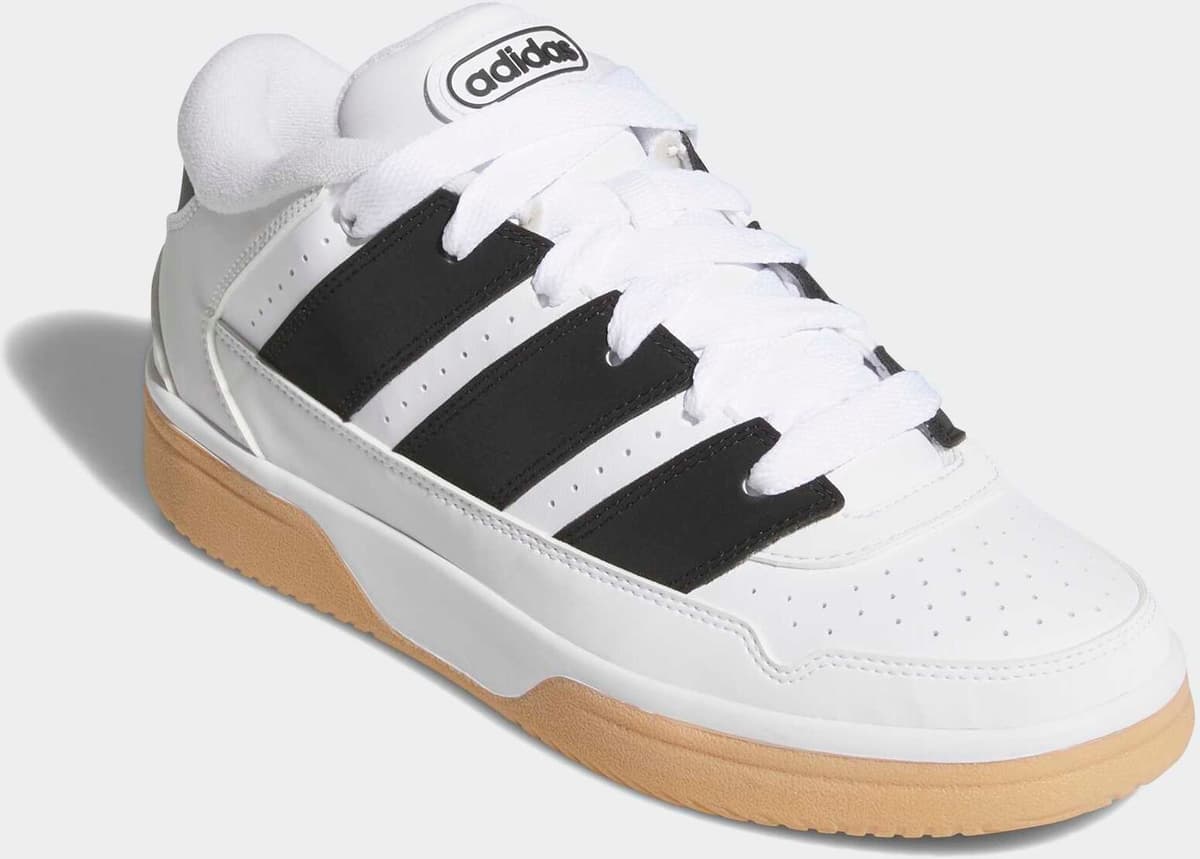 Sneaker ADIDAS SPORTSWEAR "TURNAROUND", Damen, Gr. 40, cloud weiß, core schwarz, gum 3, Synthetik, Schuhe Sneaker cloud weiß, core schwarz, gum 3 40