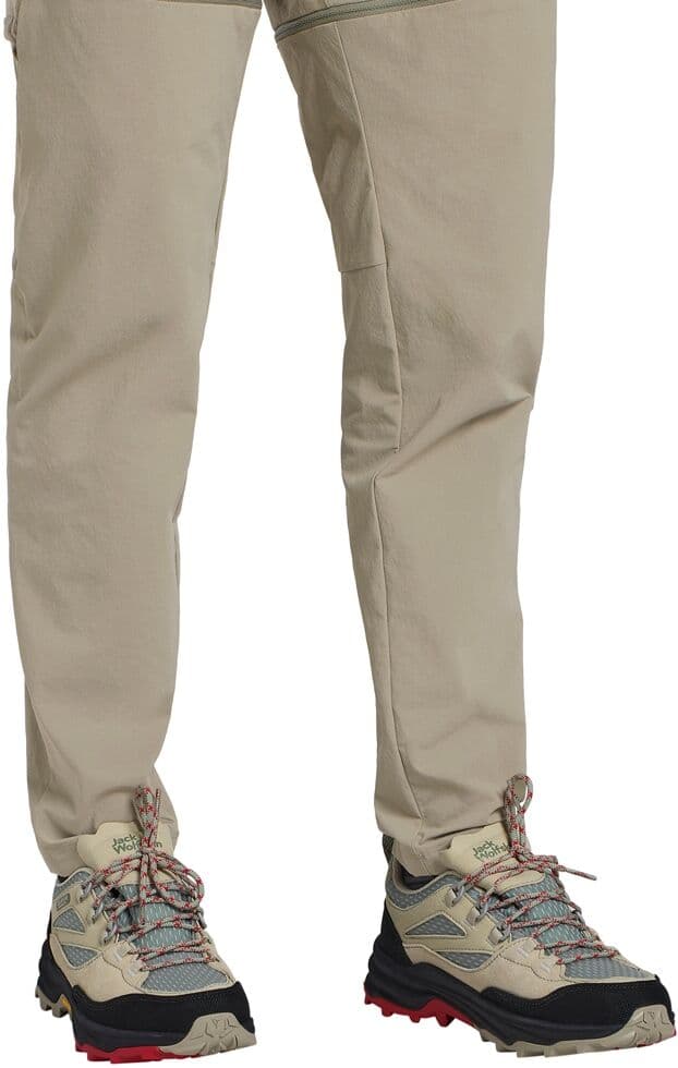Wanderschuh JACK WOLFSKIN "CYROX TEXAPORE LOW W", Damen, Gr. UK9-EU43, atmungsaktiv, Normalschaft, grün (mint, leaf), Obermaterial: Synthetik. Obermaterial 2: Textilmaterial. Futter: Polyester, Schuhe Wanderschuh mint, leaf UK9-EU43, atmungsaktiv, Normals