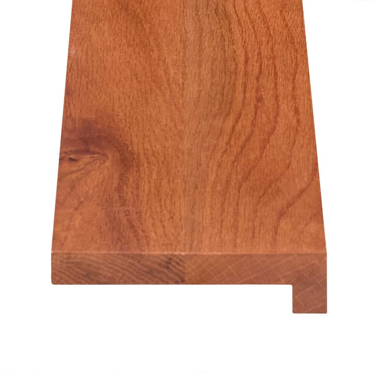 vidaXL Nez de marche 8 pièces 110 x 25 x 2 cm Marron