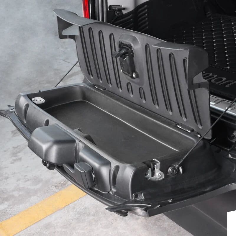 GMUNI Car Trunk Storage Box Cargo Luggage Holder Lid Tailgate Storage Cover Organizer For Smart 453 Fortwo Modification Accessories