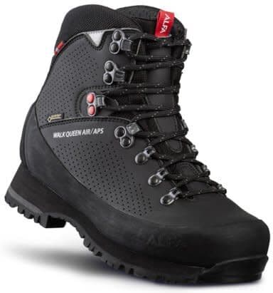 Alfa Women's Walk Queen Air Aps Black, 41