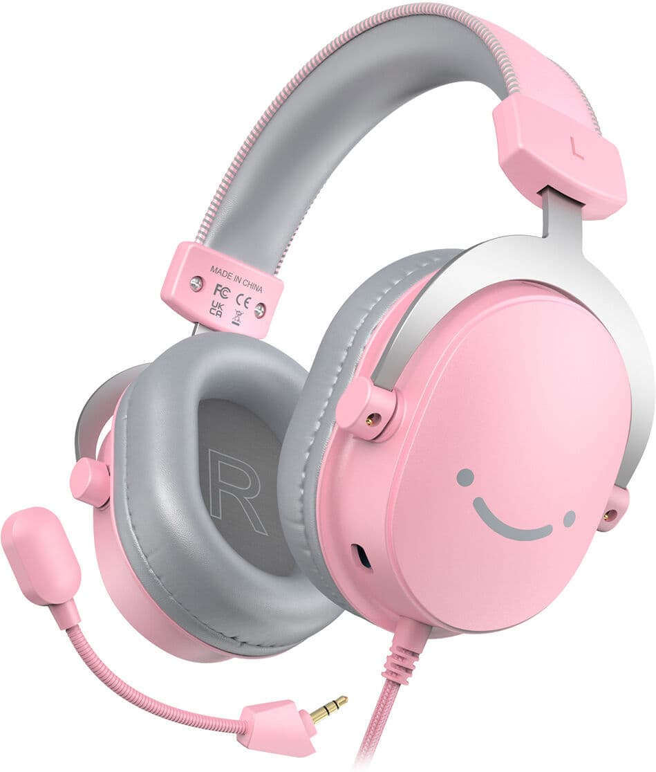 Fifine H9 7.1 Gaming Headset Rgb - Rosa