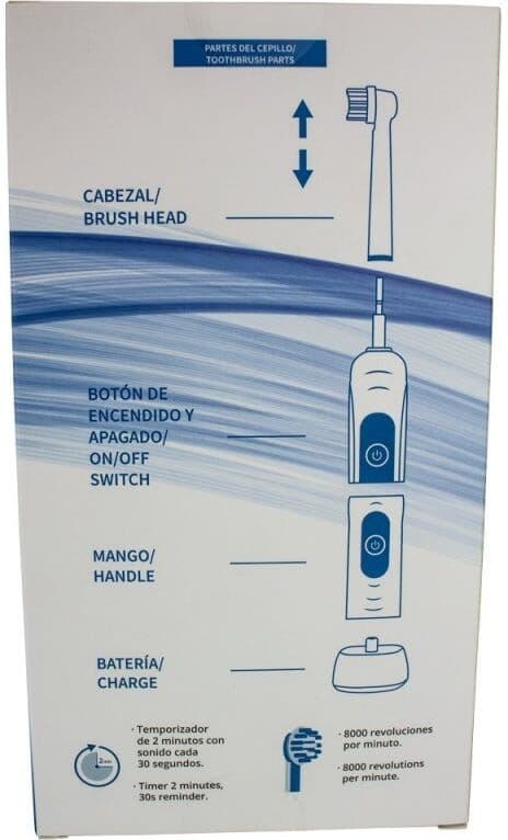 MOBICLINIC Cepillo Dental Eléctrico Recargable CD-01 1 ud