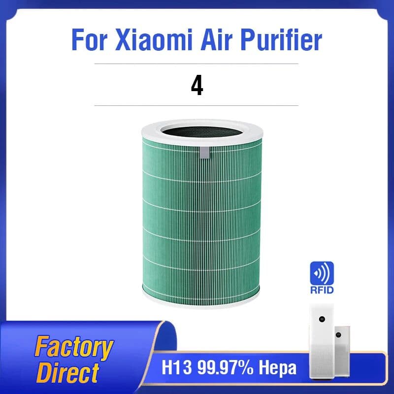 NONE For Xiaomi 4 Filter M16R-FLP-GL (BHR5120GL) Replacement Filter for Xiaomi Air Purifier 4 Filter M16R-FLP-GL (BHR5120GL)