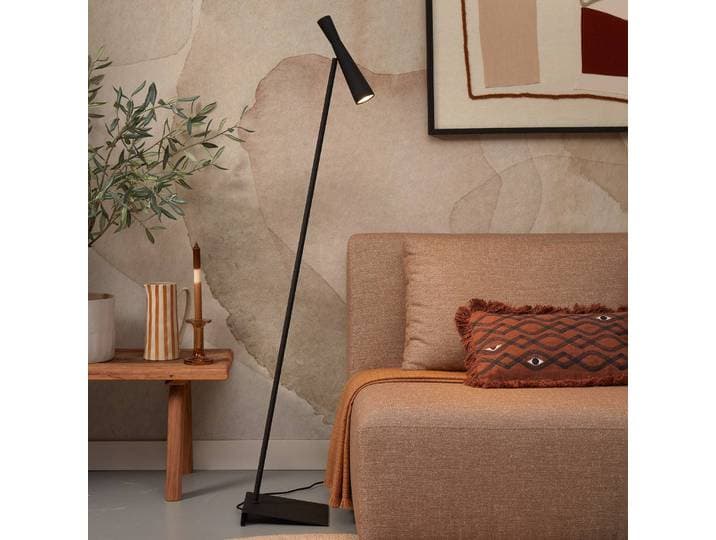IT´S ABOUT ROMI Stehlampe Bordeaux, schwarz, für Arbeitszimmer / Büro, Metall, Modern