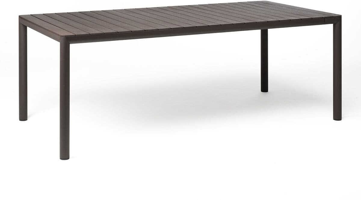 Nardi Mesa extensible de jardín Tevere .  (211/275 cm) Marrón