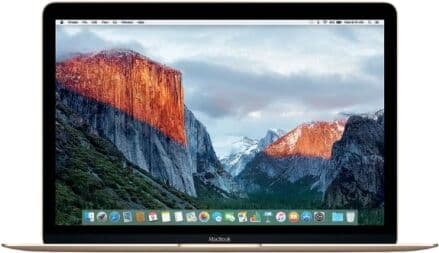 Apple Macbook 12 (2016) - Core M3 1.1ghz 256 Go Ssd - Ram 8 Go - Or