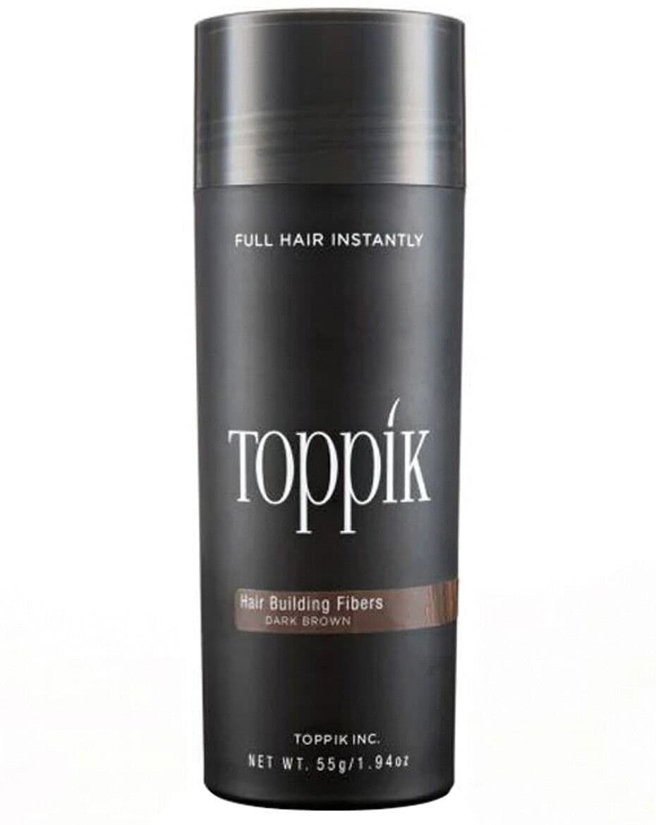 55g TOPPIK Hair Building Fibres Dark Brown