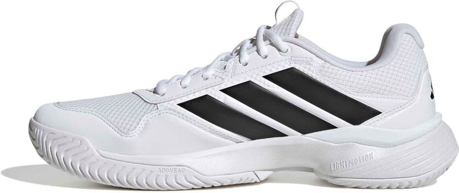 Adidas Gamecourt 3 Wide White/Black, 45 1/3