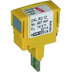 Dehn 907441 Überspannungsableiter DEHNrapid LSA Schutzstecker für 1 Doppelader Un 12V DRL RD 12 DRLRD12