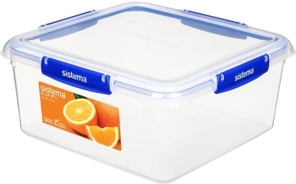 Sistema Klip It+ Square Opbevaringsboks, 5,5l