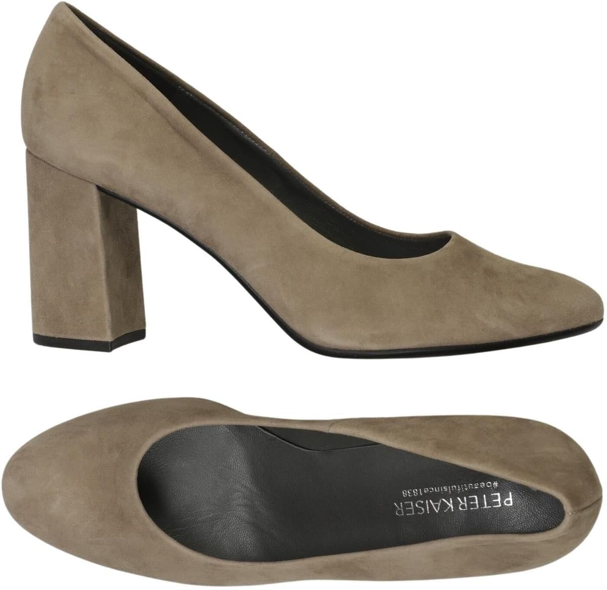 Peter Kaiser Damen Pumps, Beige, Gr. EU 42 (UK 8), Leder - Second Hand
