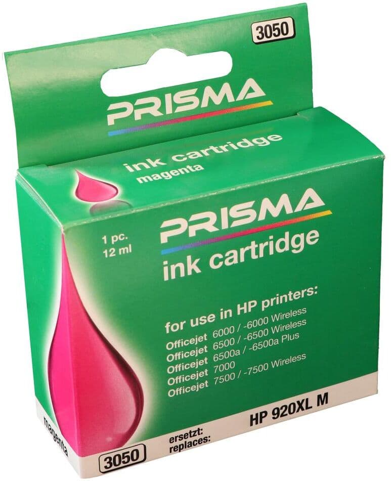 PRISMA 3050 Druckerpatrone für HP Tintenstrahldrucker, magenta, 12 ml