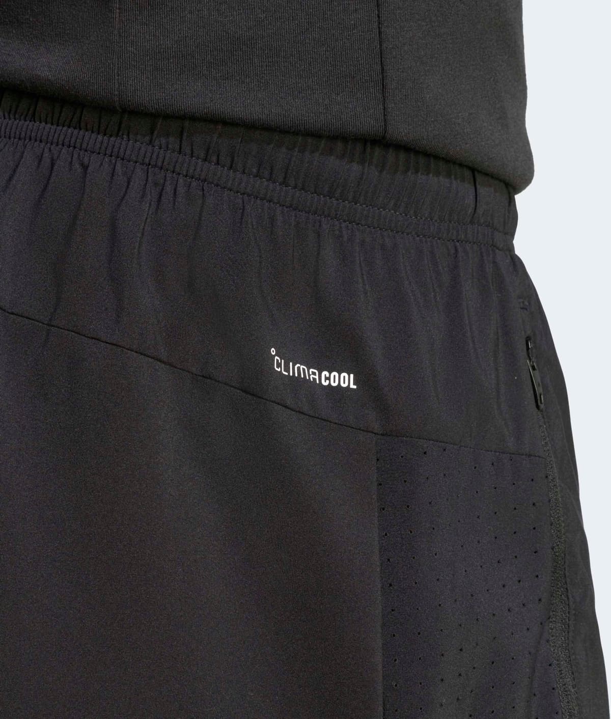 Shorts ADIDAS PERFORMANCE "WORKOUT ESSENTIALS BASE WOVEN", Herren, Gr. XXL, N-Gr, schwarz (schwarz, innenbeinlänge ca. 23 cm), Obermaterial: 100% Polyester, Hosen Shorts schwarz, innenbeinlänge ca. 23 cm XXL, N-Gr