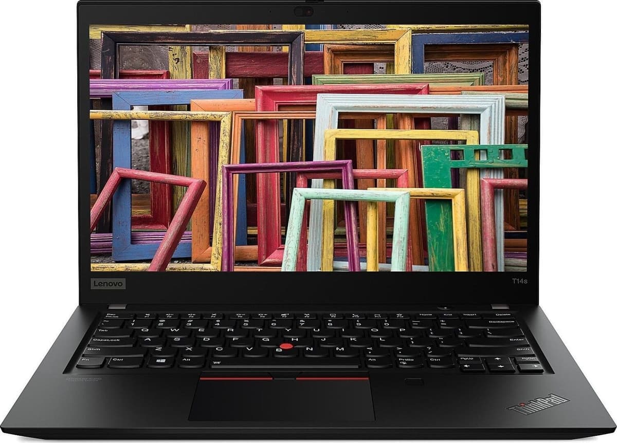 Lenovo Thinkpad T14s G1   Ryzen 5 PRO 4650U   14"   16 GB   128 GB SSD   Bakgrundsbelyst tangentbord   svart   Win 11 Pro   UK
