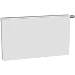 Kermi therm-x2 Plan-Ventilheizkörper, Typ 22, 905x805x102 mm, weiß RAL 9016 seidenglanz, 1742 Watt, Ventil rechts, mit Abdeckung