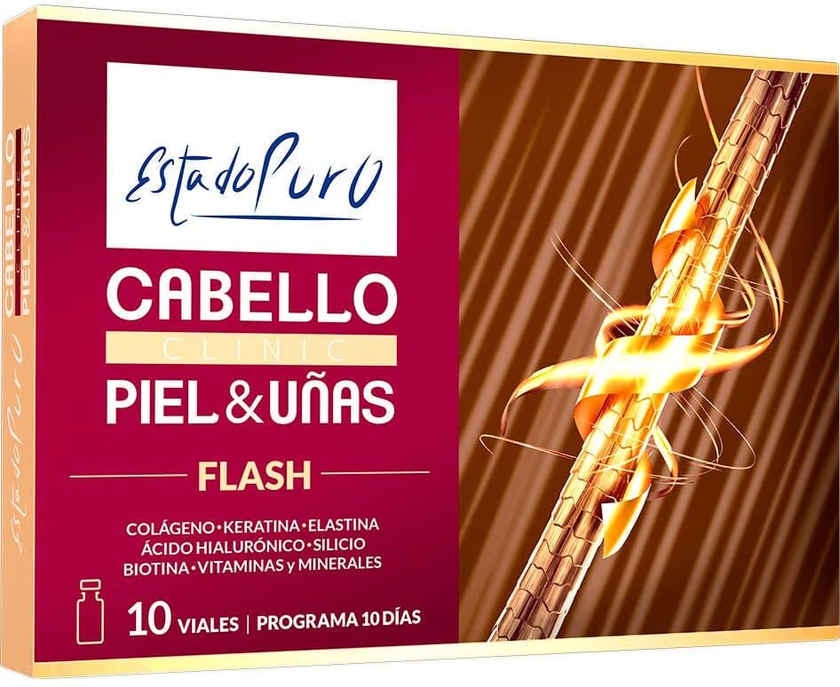 Estado Puro Tongil Cabello Piel & Uñas Clinic Flash 10viales