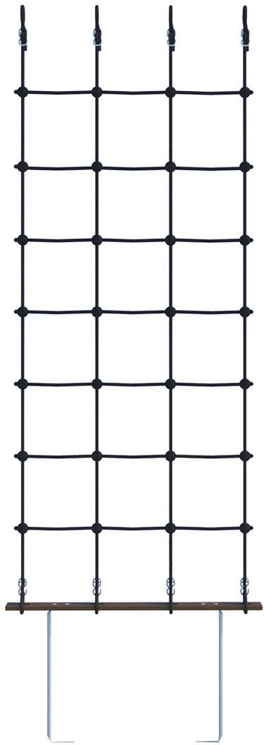 Monkey-Gym filet d'escalade pour aire de jeux noir