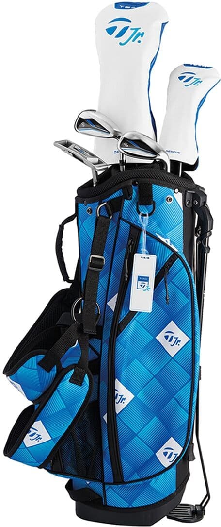 Juego de golf Pack Team Jr S2 120-135Cm 6 Piezas Diestro Taylormade. Azul