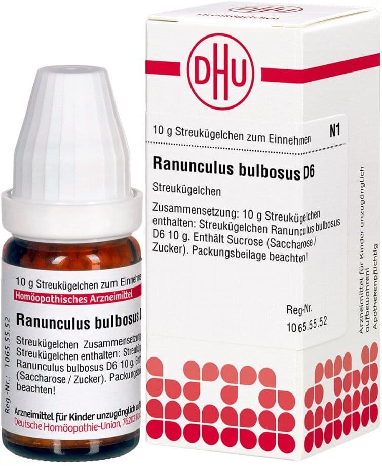 DHU Ranunculus Bulbosus D6 Globuli