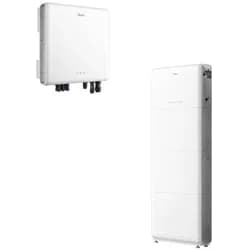 Midea MHELIOS M1 8 kW Hybridwechselrichter + 20 kWh Speicher mit HEMS und Notstrom/Schwarzstart