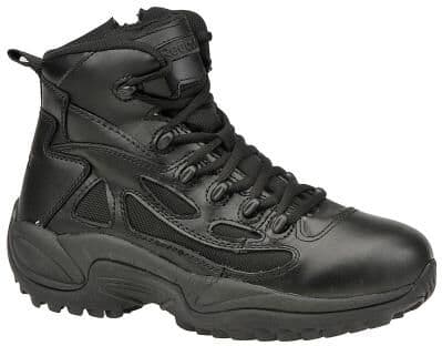 "Reebok Work RAPID RESPONSE 6"" - Mens 7.5 Black Boot Medium"